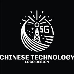 Chinese Technology Vector Logo Design
