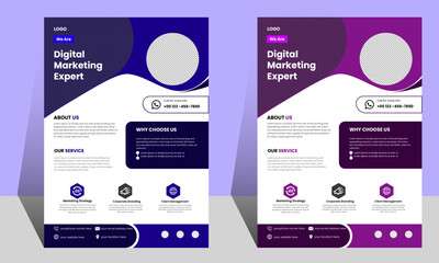 Modern design Creative Business Flyer ,Advertisement , Colourful Creative Design for every type of Work , Red, Blue , Marketplace , poster Design , Print Design, Social Media Design .