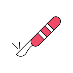 Scalpel Vector icon