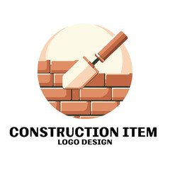 Construction Items Vector Logo Design