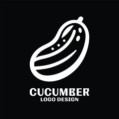 Cucumber Vector Logo Design