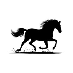 black horse head photo. running horse silhouette vector photo jpg png image, black horse .
