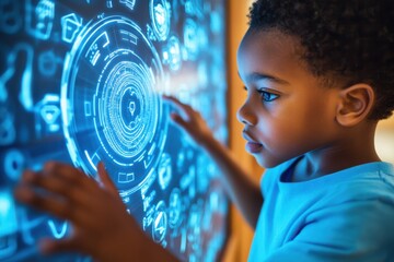 Exploring digital worlds with curiosity and enthusiasm at a young age
