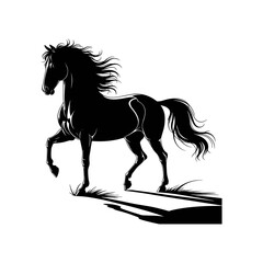 horse boy photo. horse silhouette vector photo jpg png image, black horse .