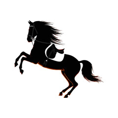 black horse running horse vector jpg png photo. running horse.