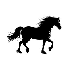 black horse running horse vector jpg png photo. running horse.
