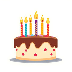 Birthday cake, Cake with candles, Celebration cake, Happy birthday cake, Cake icon, Birthday cake vector, Party cake, Layered cake, Icing cake, Frosted cake, Chocolate birthday cake, Vanilla cake, Pin