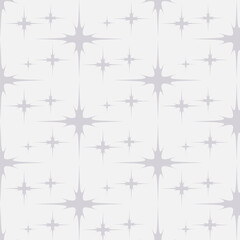 Minimal Starburst Seamless Pattern Background