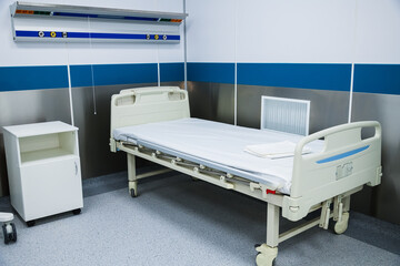 Intensive care unit at the hospital is ready to receive patients