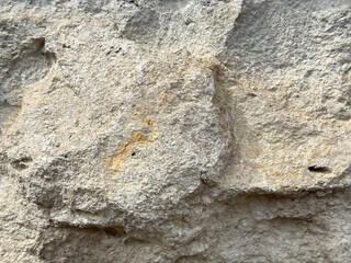 Rough limestone texture with natural weathering and subtle color variations