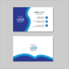 Clean,professional and stylish business card design