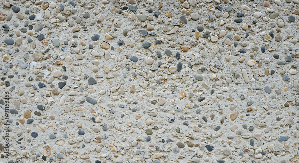 Poster pebble concrete rough textured surface exposed aggregate finish background