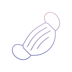 Medical Mask Vector icon