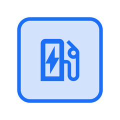 EV Station Outlined Icon