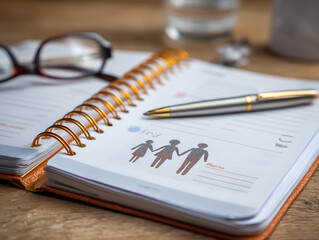 Organizational Planner & Diary: Essential Desk Essentials for Efficient Scheduling and Commitment Management