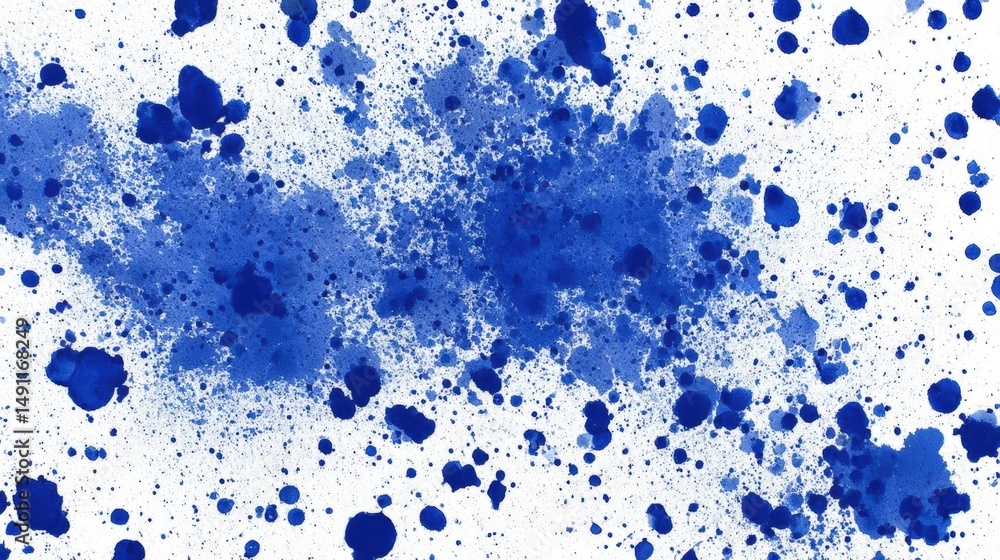 Aufkleber abstract background with a white background. it is made up of small, irregularly shaped blue dots sc