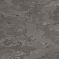 Gray military camouflage pattern. Vector.