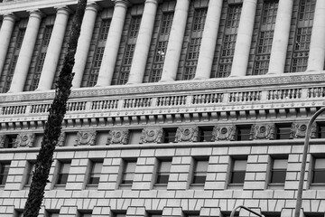 facade of a building architecture 