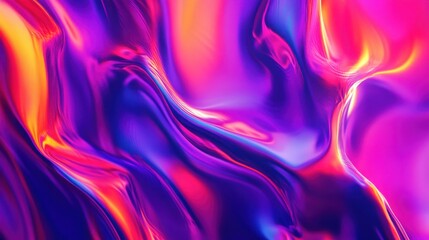 Vibrant Abstract Swirls of Purple and Pink Colorful Pattern Design