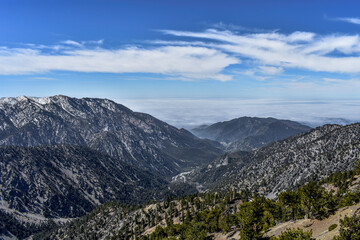 Mountain View in San Gabriel Mountain, California