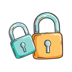 padlocks icon, padlocks vector illustration-simple illustration of padlocks, perfect for padlocks logos and icons