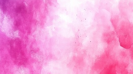 Fototapeta premium Vibrant Pink Watercolor Background for Creative Projects and Designs
