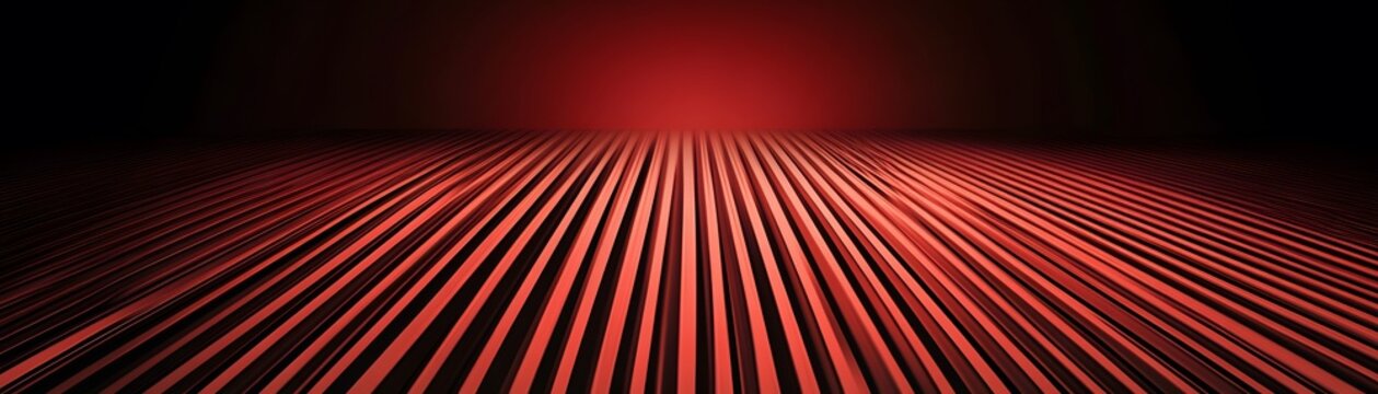 Abstract  design with parallel red lines.