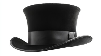 A solitary magician stands confidently in a top hat, suggesting a moment of mystique and performance.