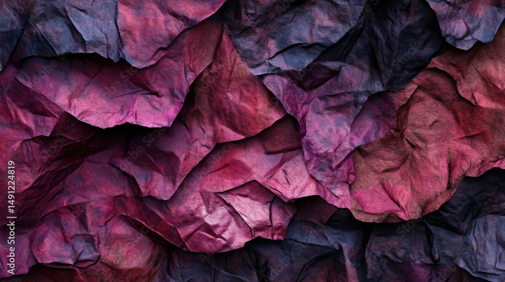 Aufkleber abstract colorful crumpled paper background for creative design use