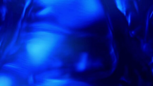 Abstract Blue Liquid Motion Background