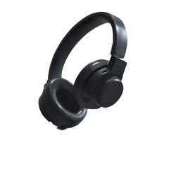 Modern Wireless Headphones, Stylish Audio Device, Black Over-Ear Headset
