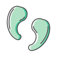 quotations marks icon, quotations marks vector illustration-simple illustration of quotations marks, perfect for quotations marks logos and icons