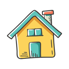 real estate icon, real estate vector illustration-simple illustration of real estate, perfect for real estate logos and icons