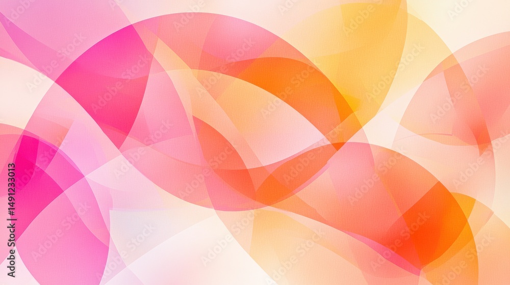 Aufkleber soft colorful abstract background with waves and light effects
