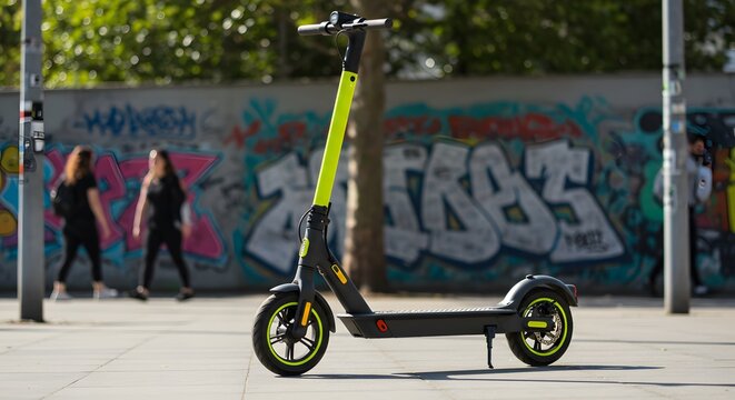 rentable electric scooter