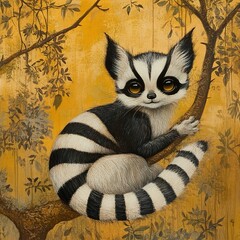 Striped Forest Creature