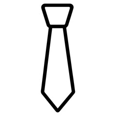 line icon tie on white background vector
Vector icon clothes and shoes