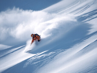 Extreme Winter Adventure: Freeride Skiing and Snowboarding in Alpine Wilderness
