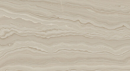 Naklejka premium Seamless Beige Marble Texture with Wavy Natural Pattern Background Material