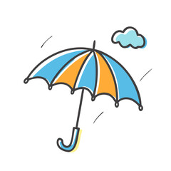 umbrella icon, umbrella vector illustration-simple illustration of umbrella, perfect for umbrella logos and icons