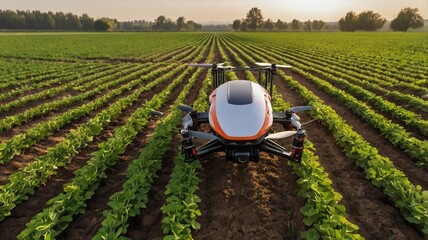 Autonomous Agricultural Systems: AI-powered drones and robotic harvesters manage planting, irrigation, and crop monitoring. 