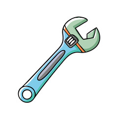 wrench icon, wrench vector illustration-simple illustration of wrench, perfect for wrench logos and icons