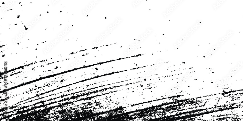 Poster high contrast abstract texture white background featuring black brush strokes and white space textur