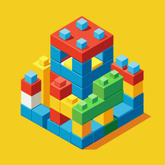 Obraz premium toy building blocks
