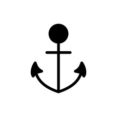 Anchor icon vector for web and mobile app. Anchor sign and symbol. Anchor marine icon.