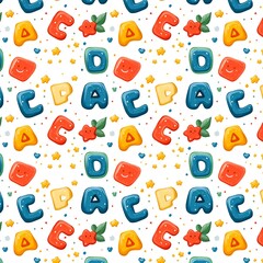 Obraz premium Seamless Pattern Design