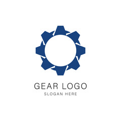 Gear Logo Design Graphic Vector 