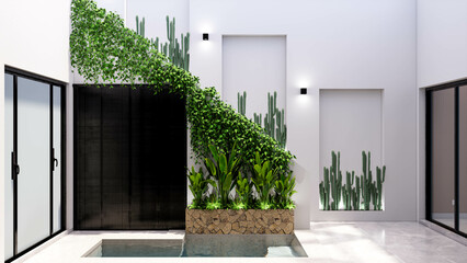 entrance to the house option 1