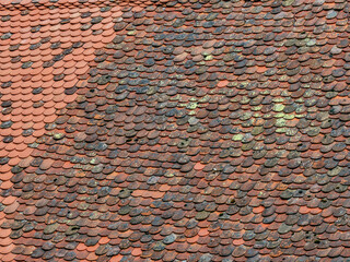 Historische D&auml;cher im Kloster Maulbronn