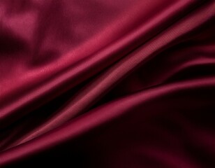 Fototapeta premium luxury burgundy silk fabric texture n elegant satin drape background